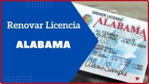 renovar licencia de conducir alabama