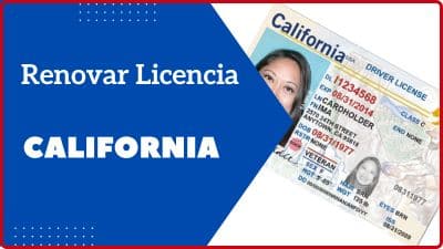 renovar licencia de conducir en california